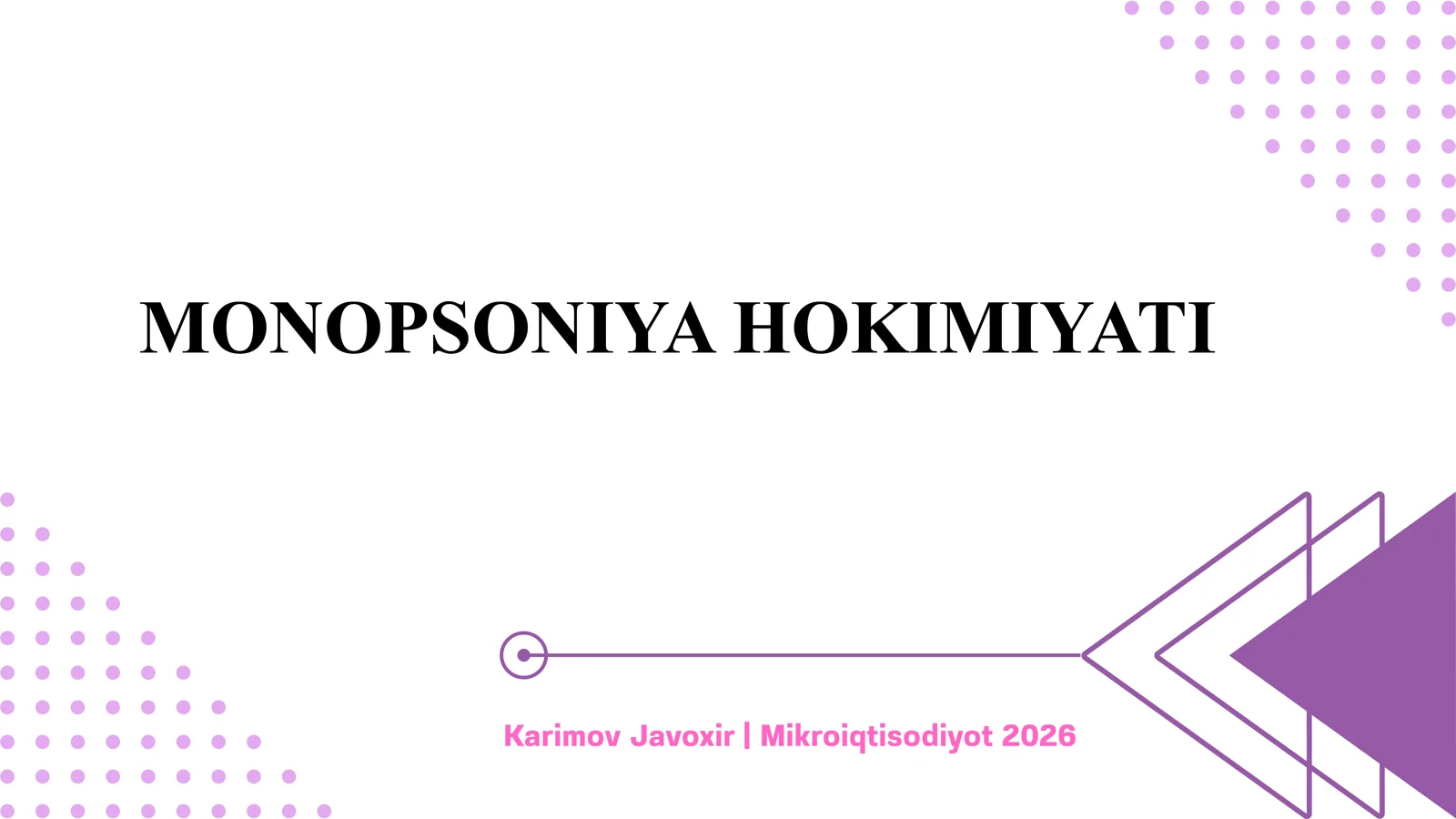 Monopsoniya hokimiyati