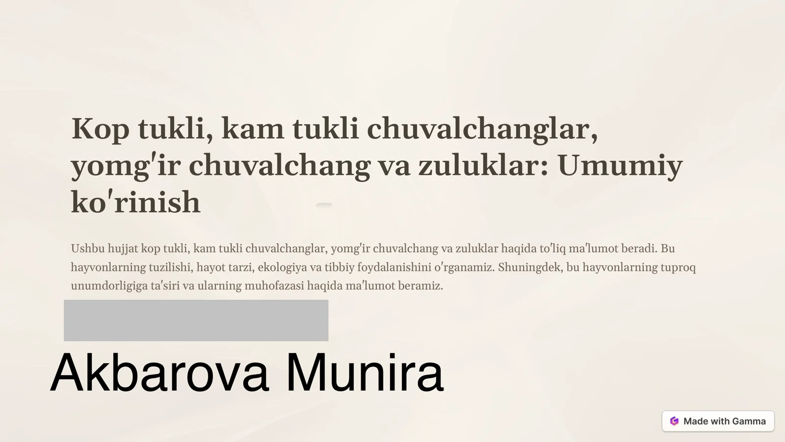 Kop tukli, kam tukli chuvalchanglar, yomg'ir chuvalchang va zuluklar: Umumiy ko'rinish