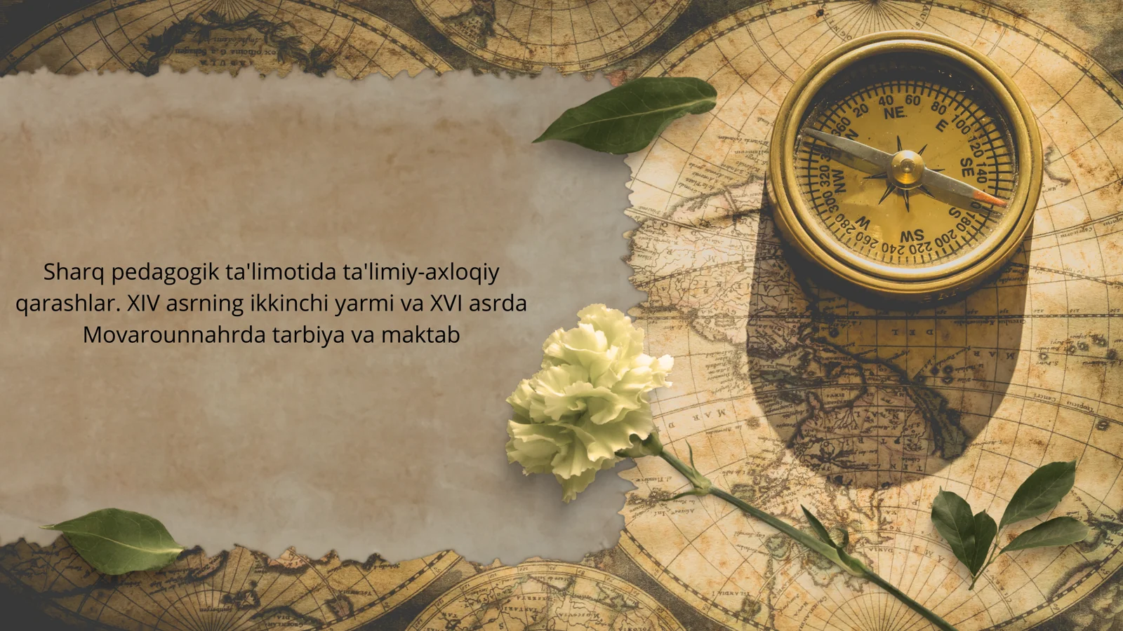 Sharq pedagogik ta'limotida ta'limiy-axloqiy qarashlar. XIV asrning ikkinchi yarmi va XVI asrda Movarounnahrda tarbiya va maktab