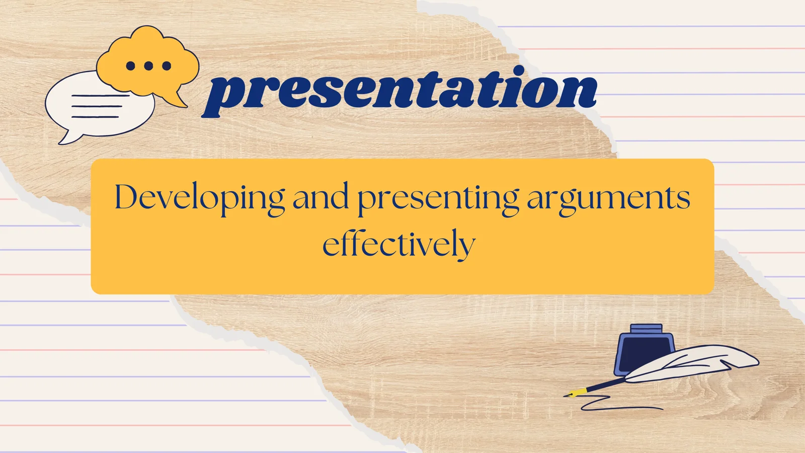 Essay development