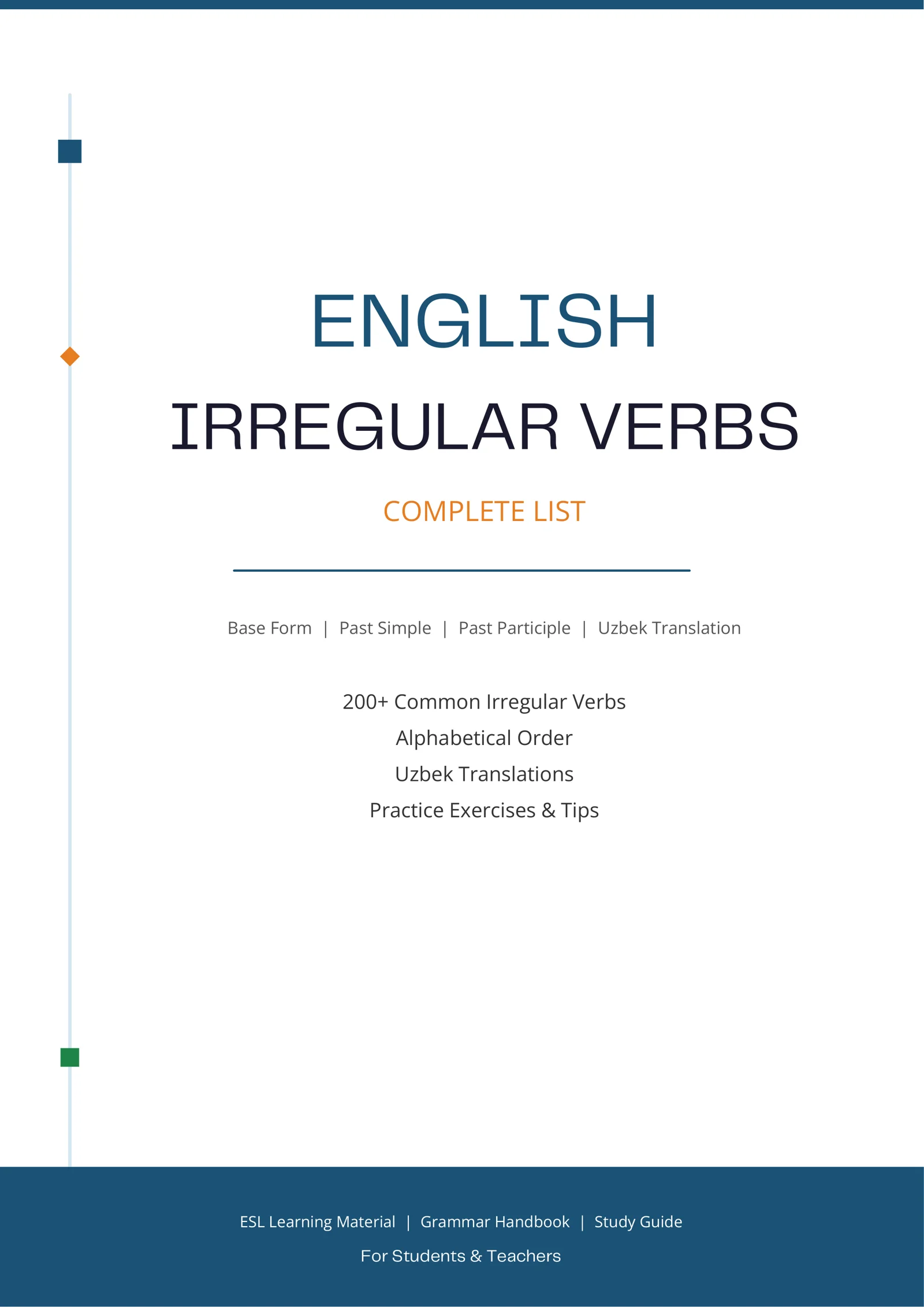 Irregular Verbs