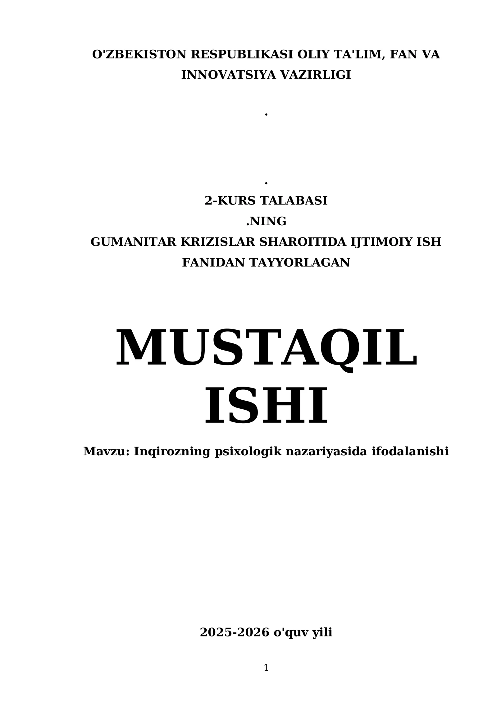 Inqirozning psixologik nazariyasida ifodalanishi