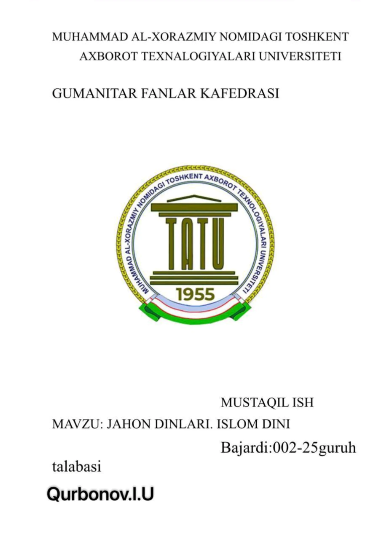 Dinshunoslik
