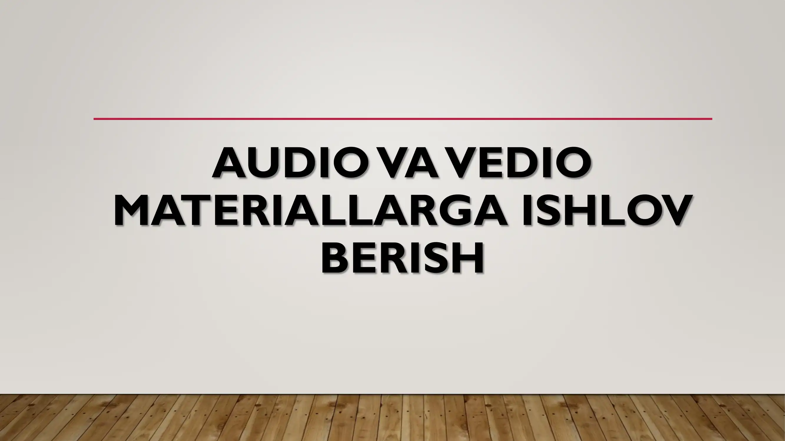 Ovoz va Video Lavhalarning PowerPointda Taqdimotlarda Qanday Ahamiyatga Ega Ekanligini Tushuntirish