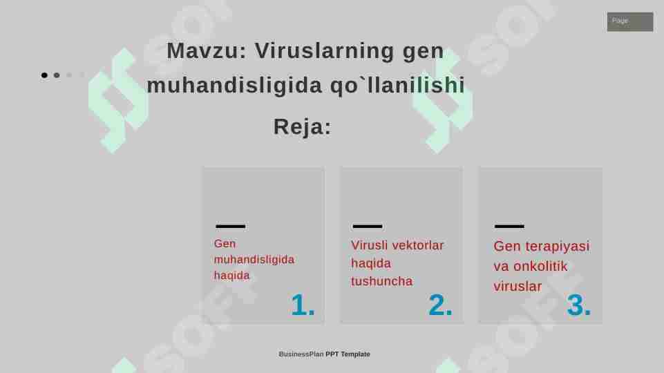 Viruslarning gen muhandisligida qo`llanilishi