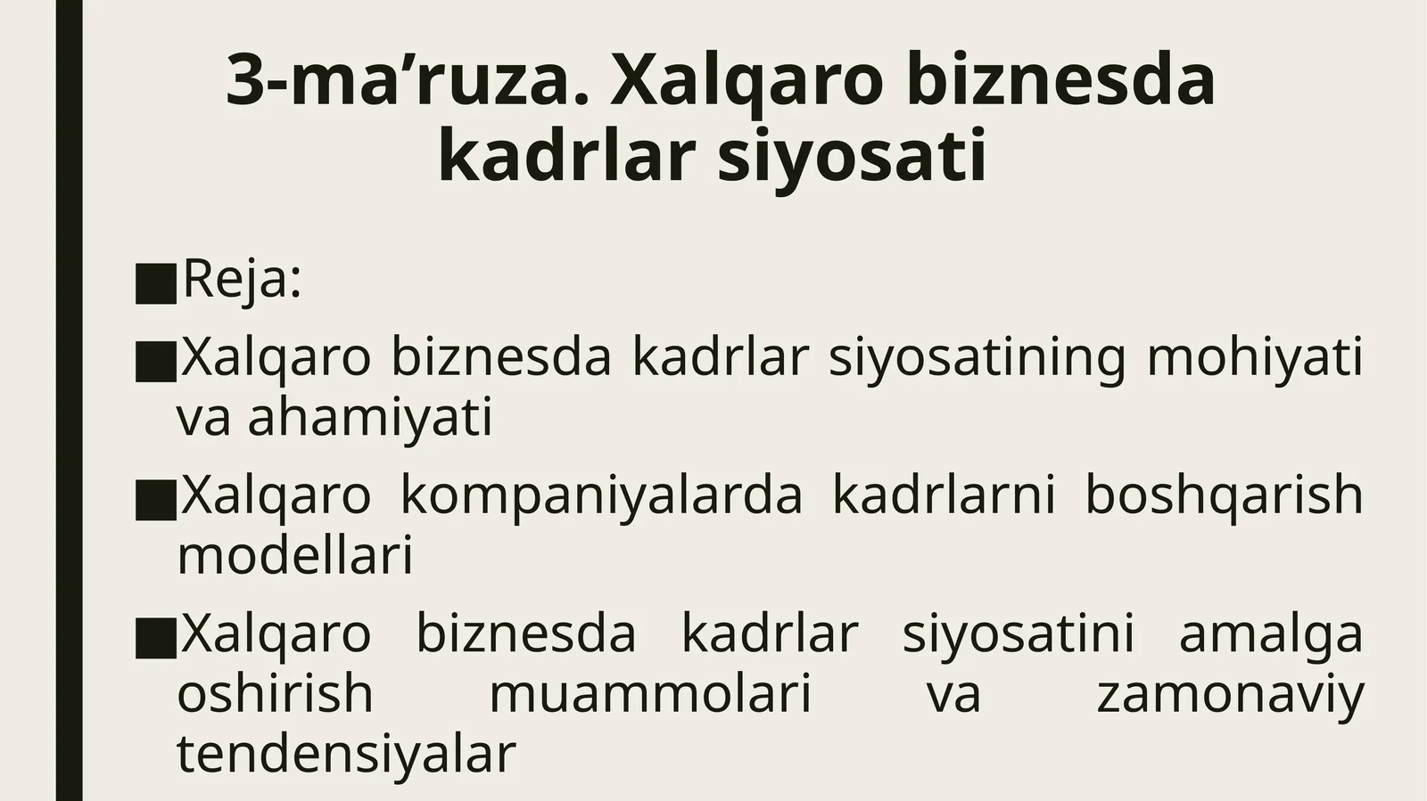 Xalqarobiznesdakadrlarsiyosati