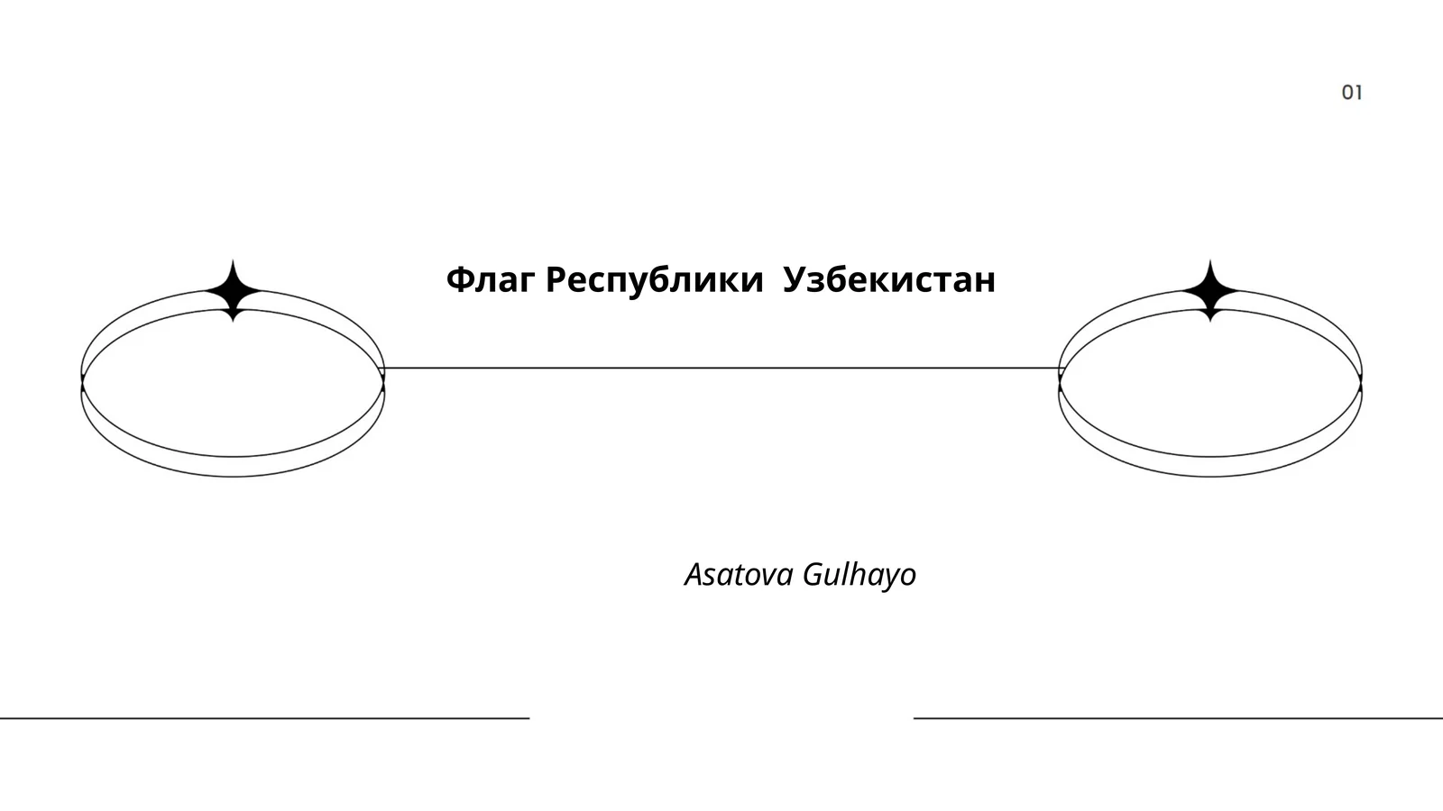 Флаг Республики Узбекистан
