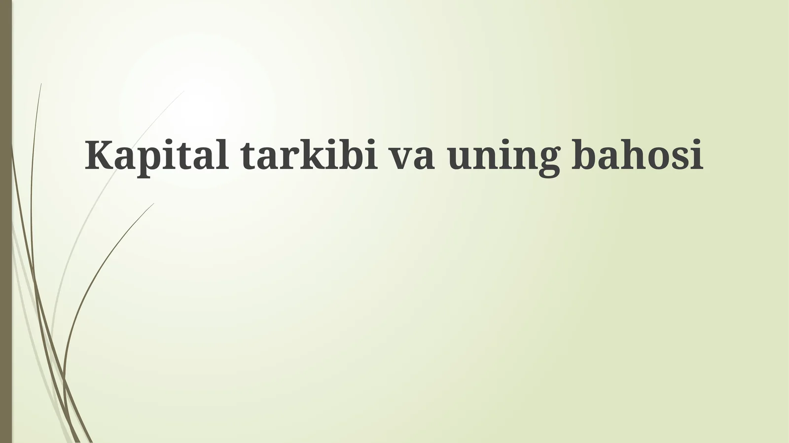 Kapitaltarkibivauningbahosi
