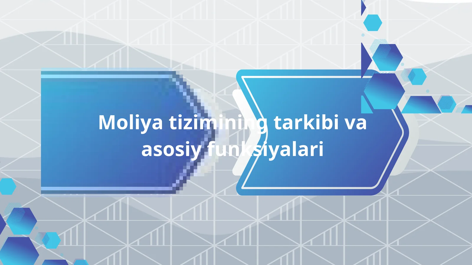 Moliya tizimining tarkibi va asosiy funksiyalari