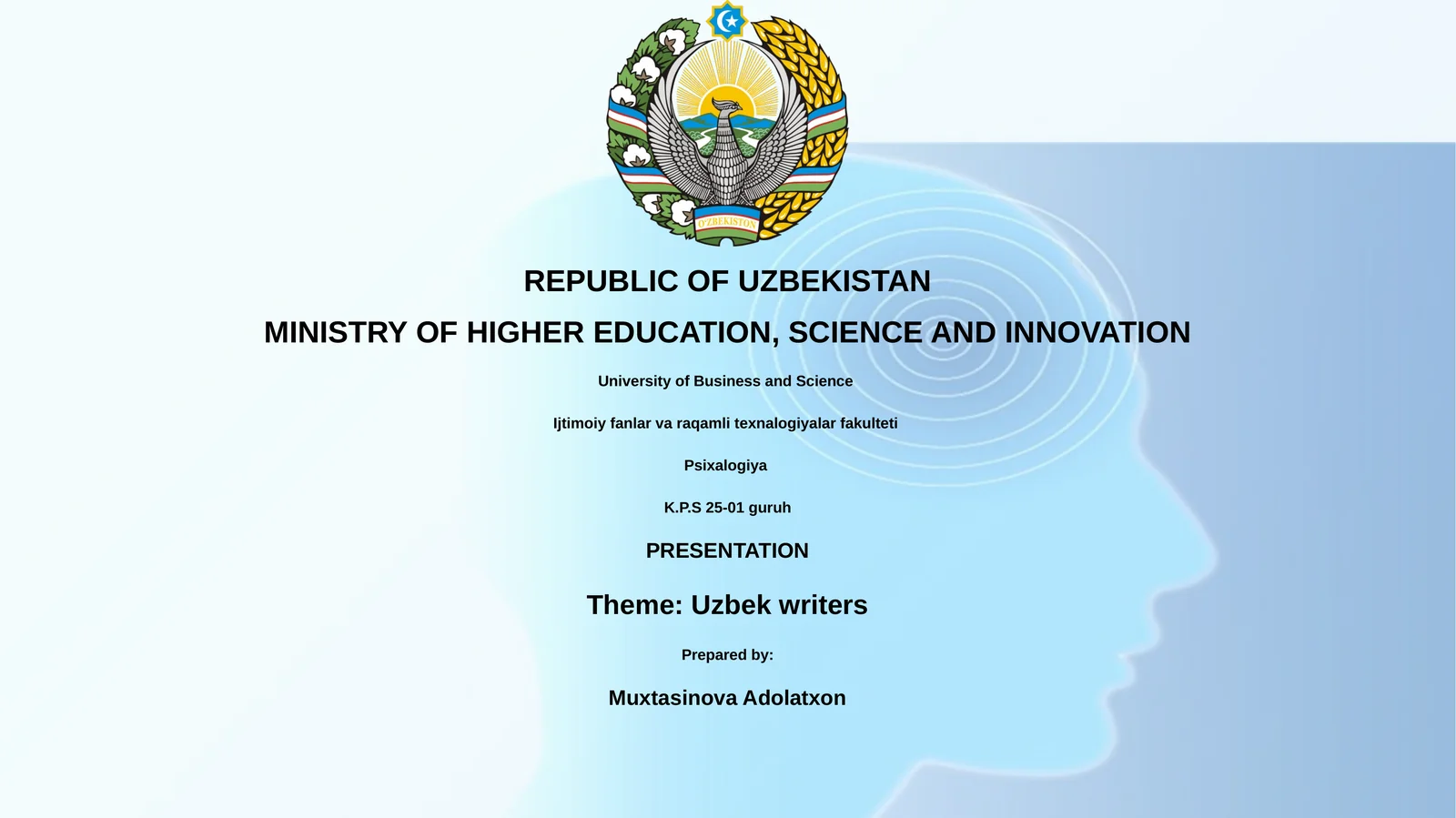 Uzbek writers