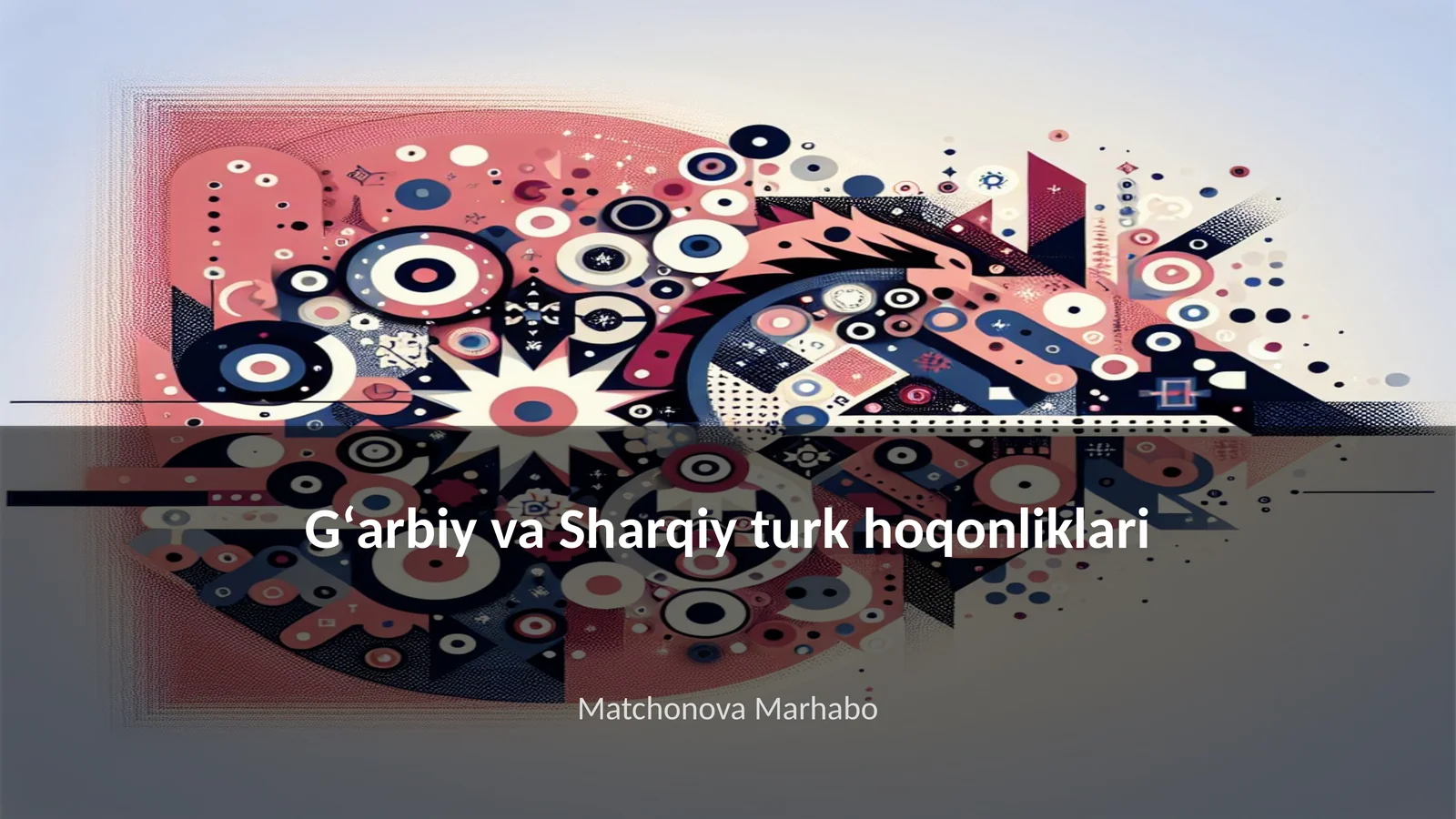 Gʻarbiy va Sharqiy turk hoqonliklari