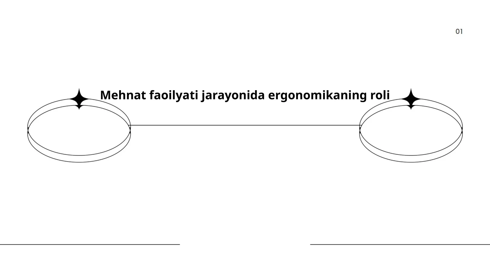 Ergonomikaning roli mehnat faoilyati jarayonida