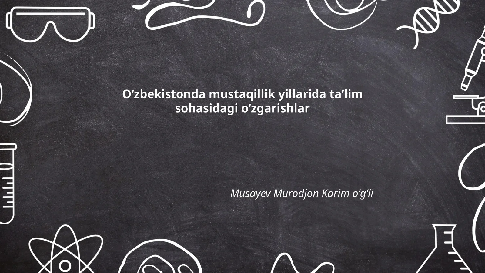 O‘zbekistonda mustaqillik yillarida taʼlim sohasidagi oʻzgarishlar