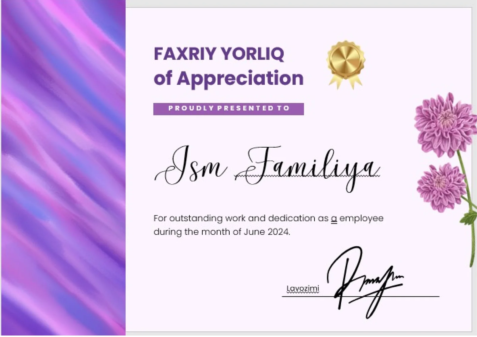 FAXRIY YORLIQ