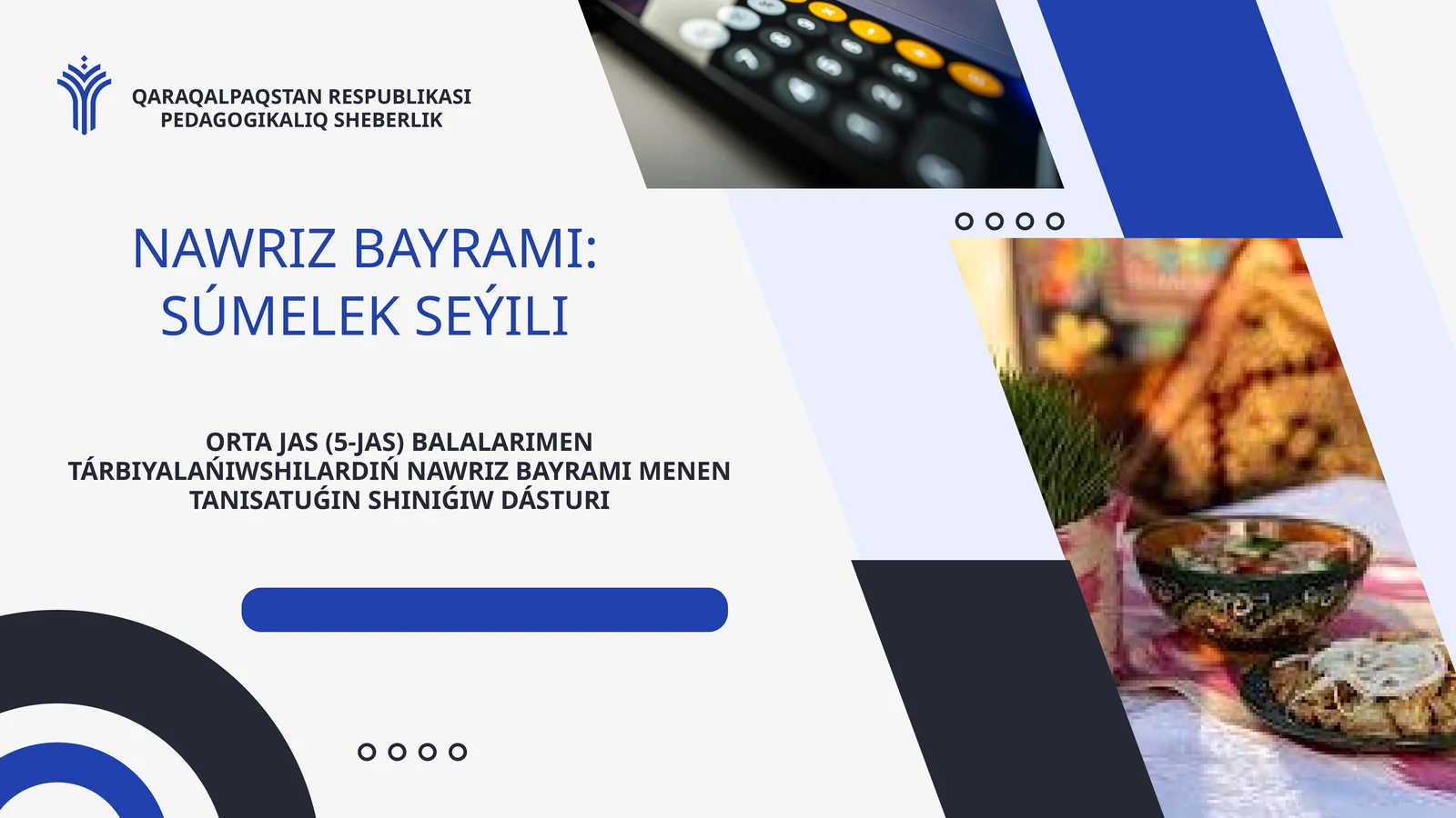 NAWRIZ BAYRAMI: SÚMELEK SEÝILI