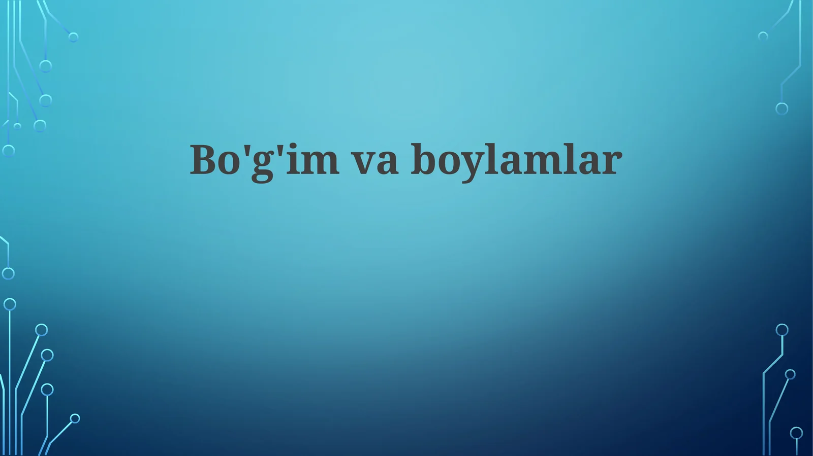 Bo'g'imvaboylamlar