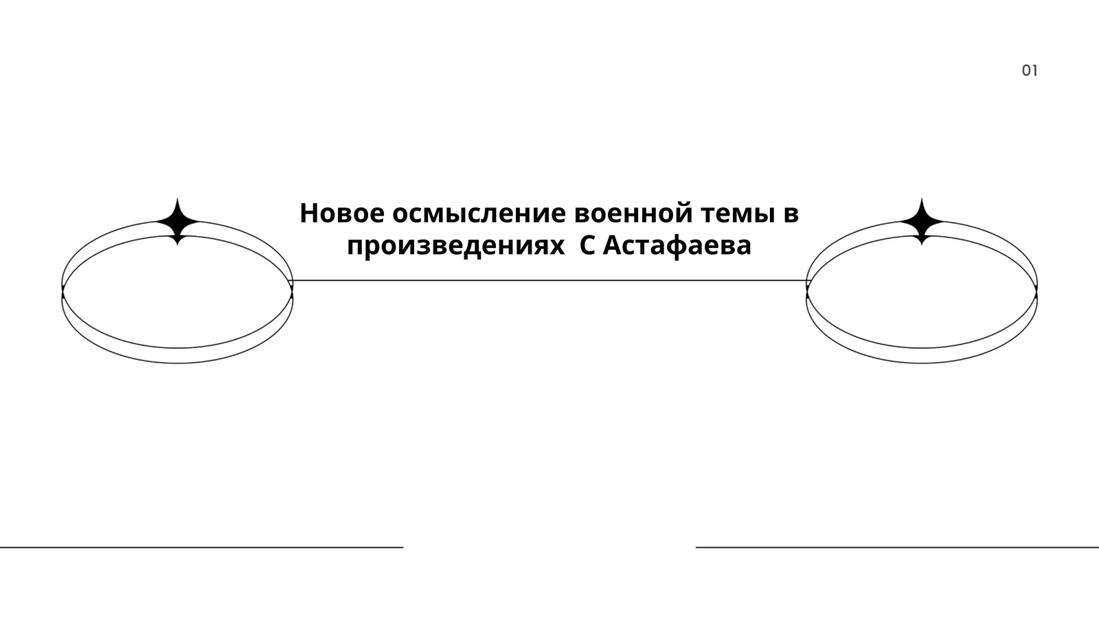 Новое осмысление военной темы в произведениях С Астафаева