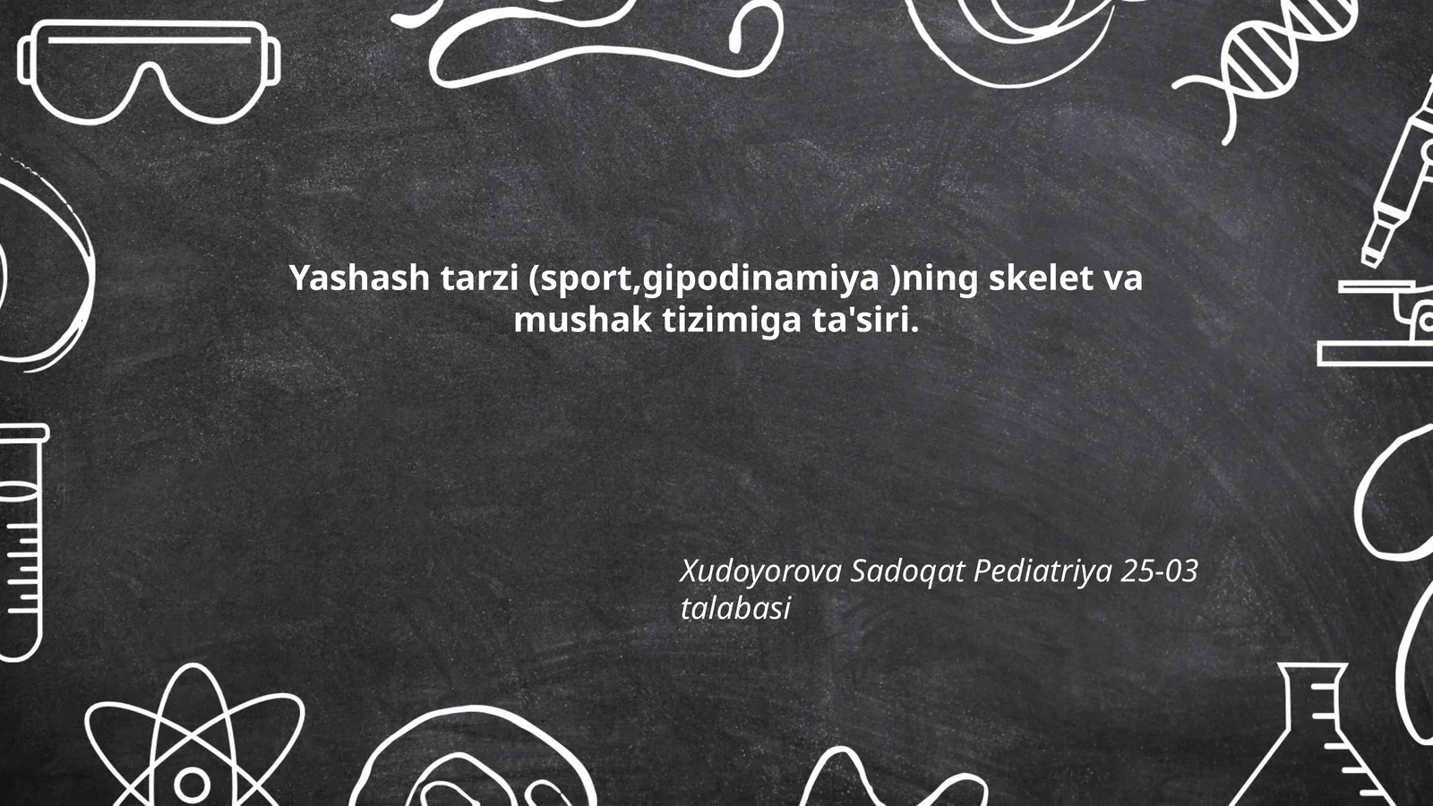 Yashash tarzi (sport, gipodinamiya)