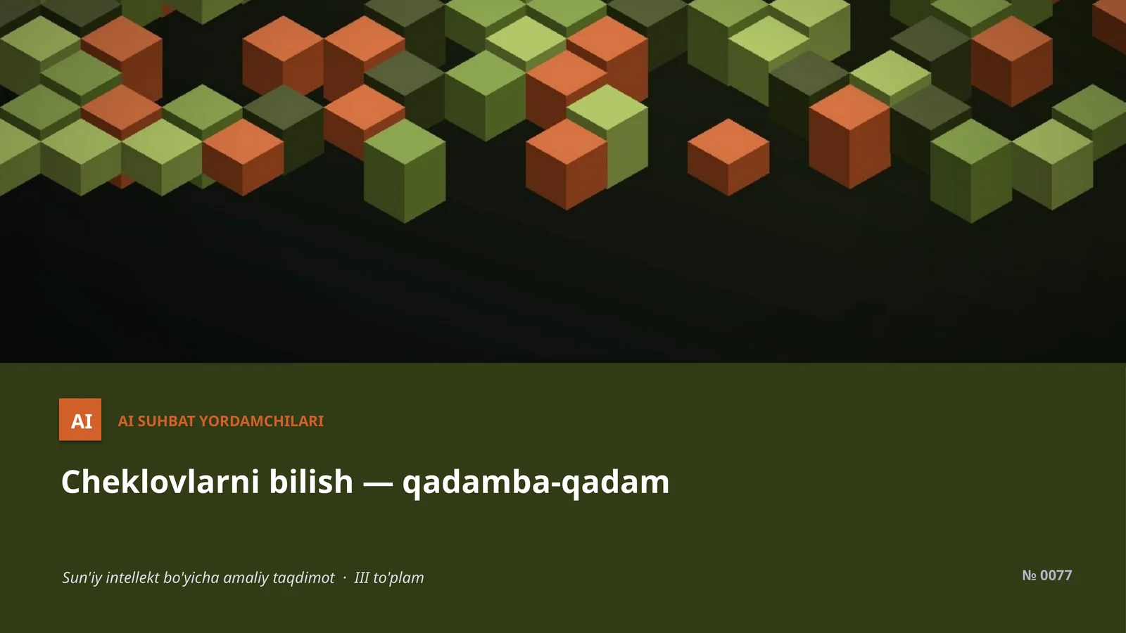 AI SUHBAT YORDAMCHILARI