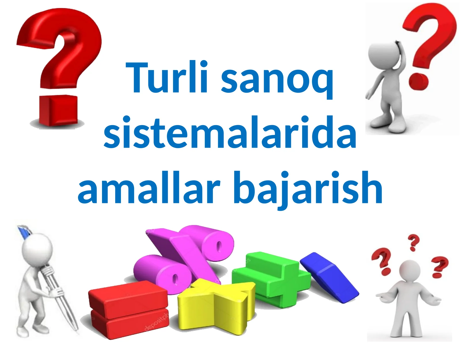Sanoqsistemalari jadvali