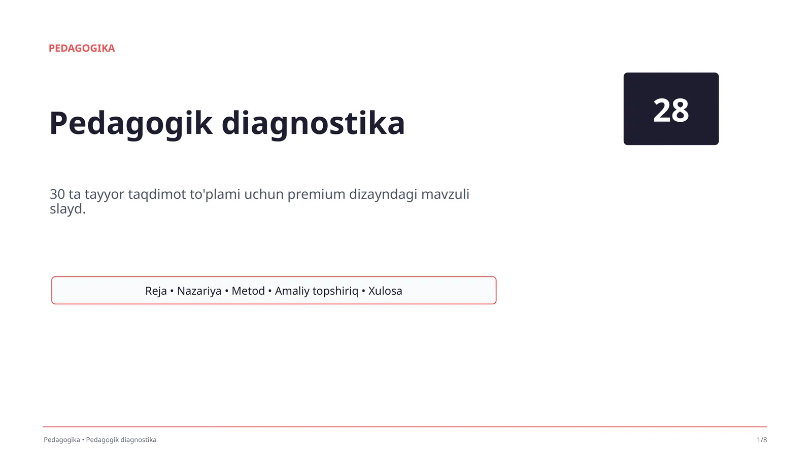 Pedagogik diagnostika