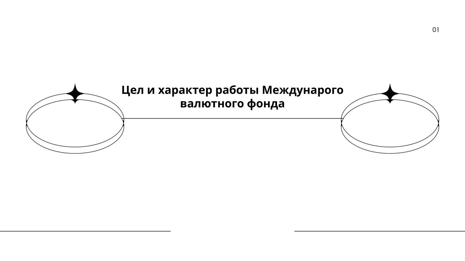 Цел и характер работы Междунарого валютного фонда