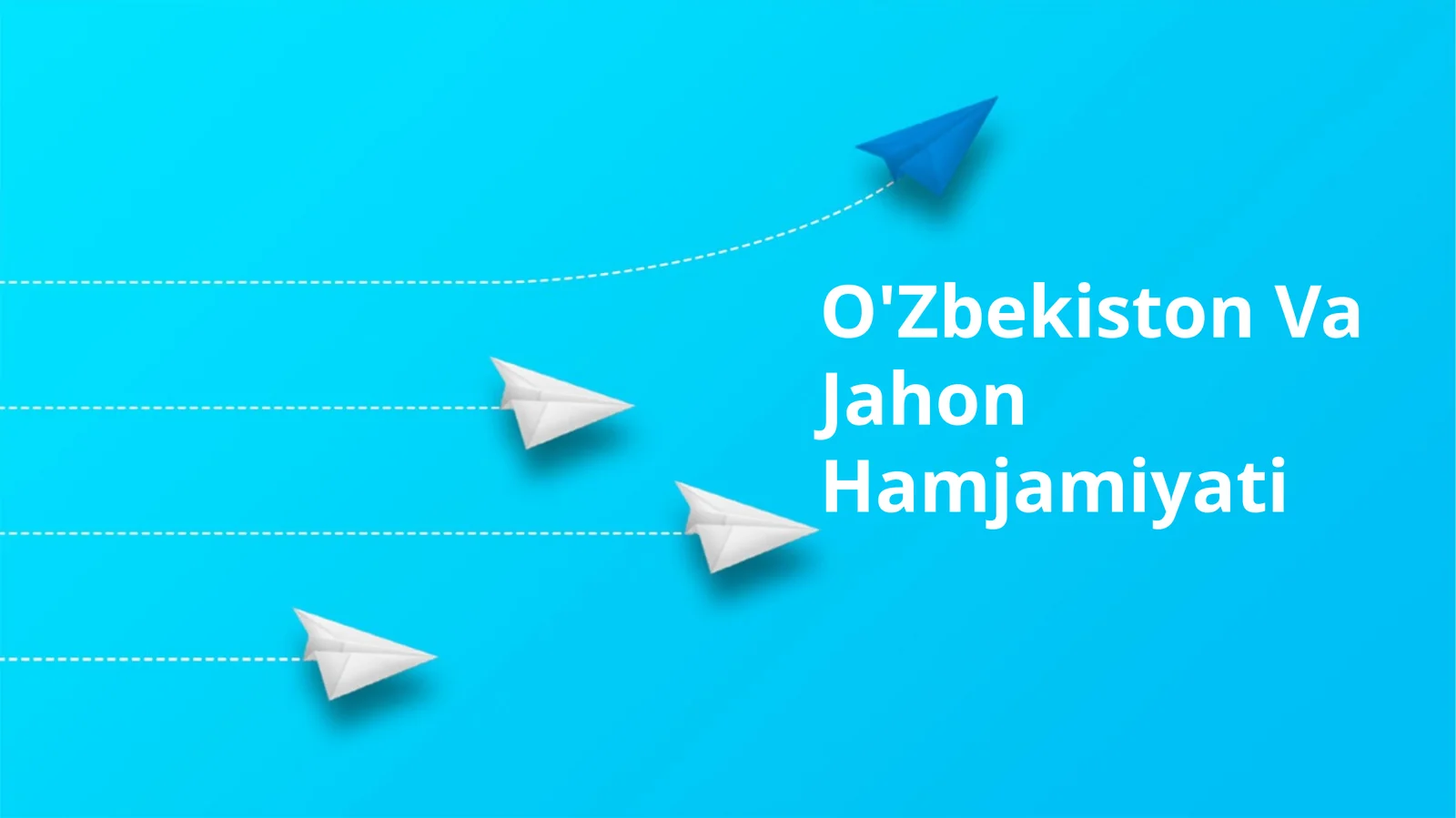 O‘zbekistonning tashqi siyosati