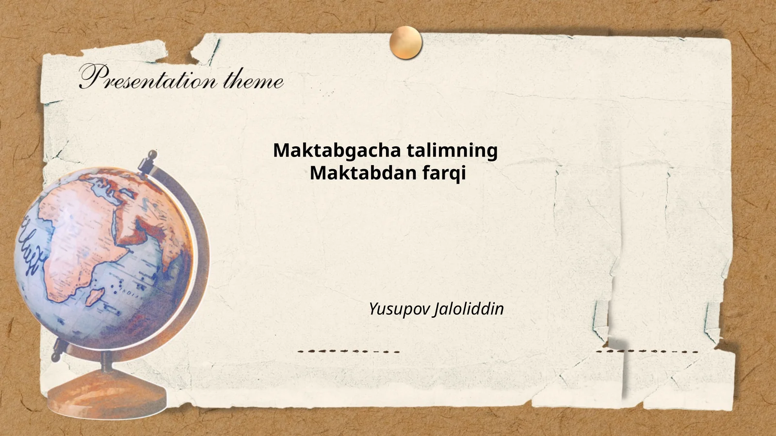 Maktabgacha talimning
