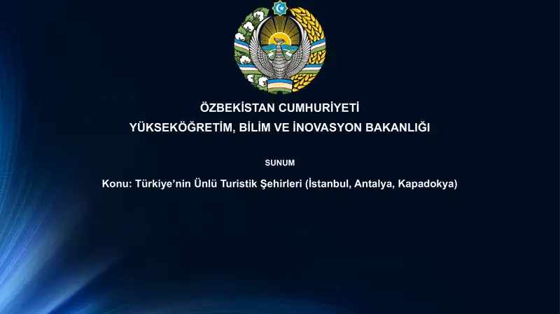 Türkiye’nin Ünlü Turistik Şehirleri