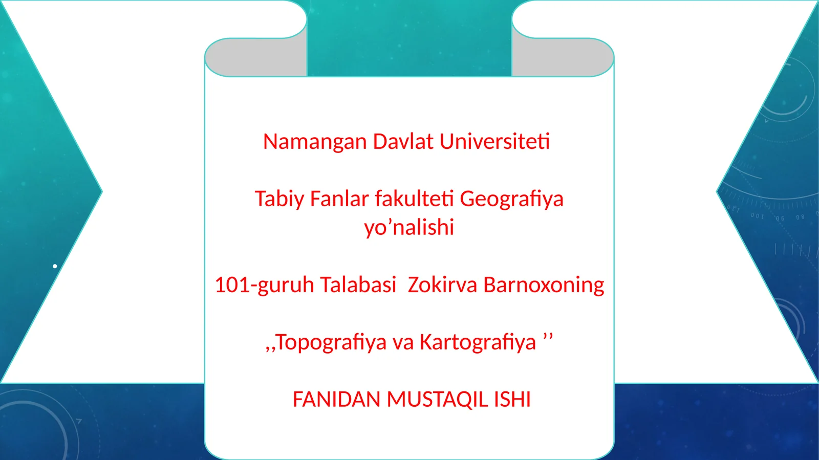 Kartografiyaning rivojlanishi