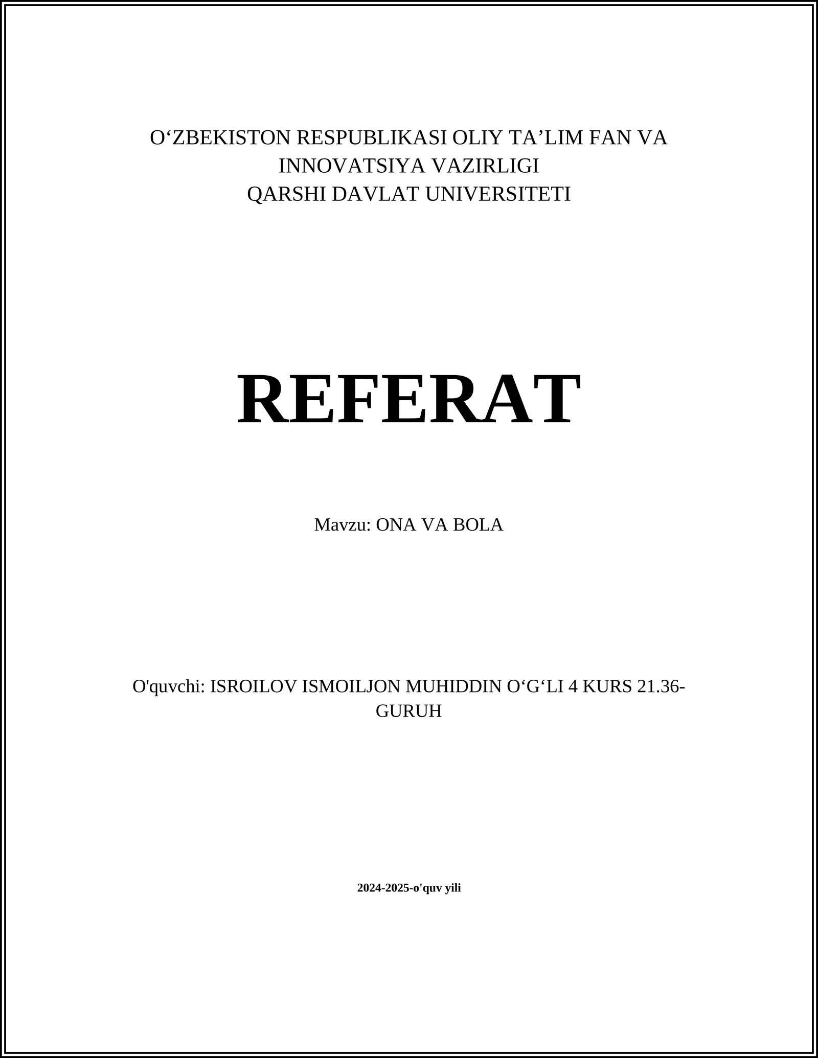 ONA VA BOLA