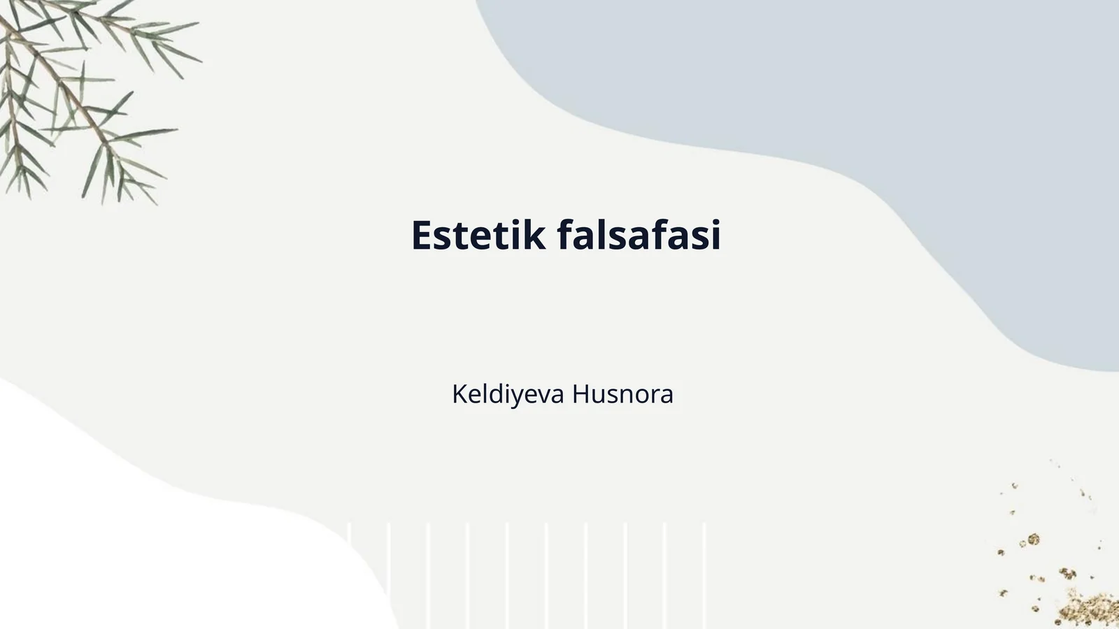 Estetik falsafasi