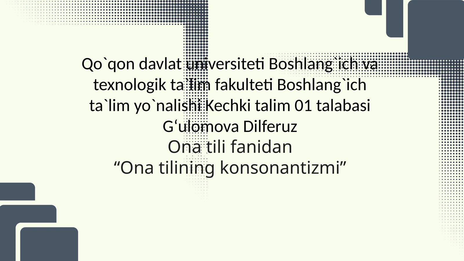 “Ona tilining konsonantizmi”
