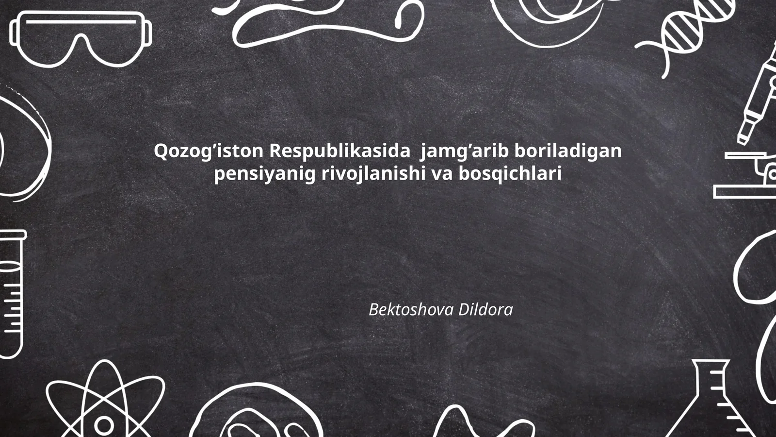 Qozog’iston Respublikasida jamg’arib boriladigan pensiyanig rivojlanishi va bosqichlari