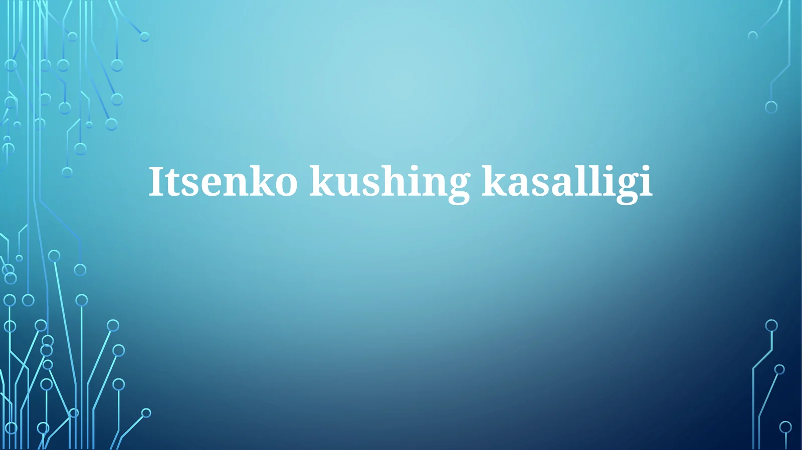Itsenkokushingkasalligi
