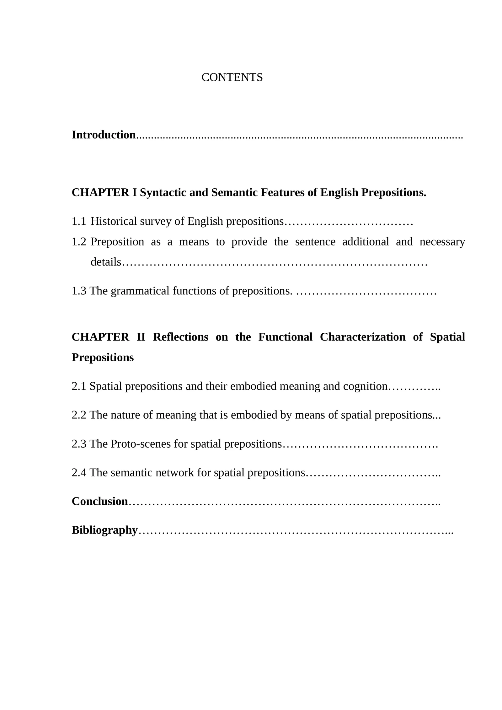 English Prepositions
