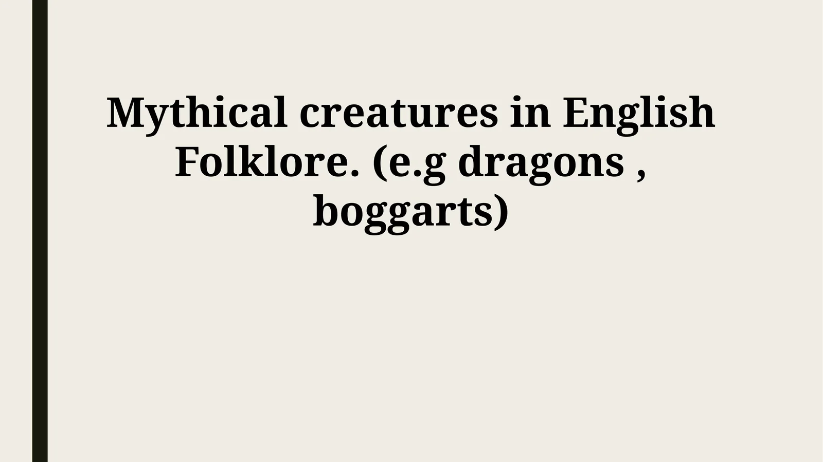Folklore: Pixies