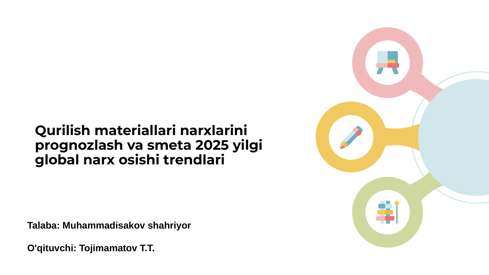 Qurilish Materiallari Bozorining Ahamiyati