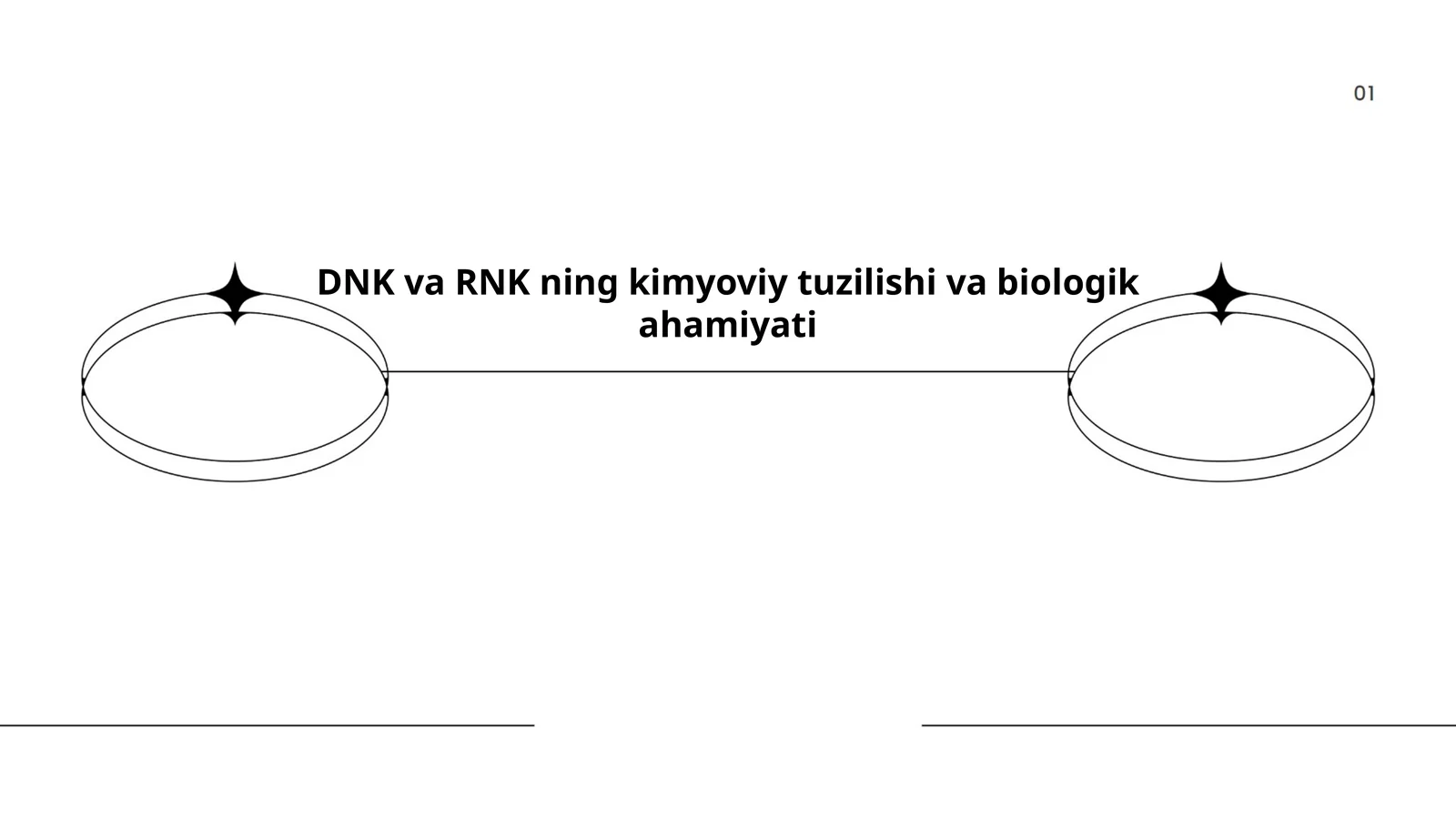DNK va RNK ning kimyoviy tuzilishi va biologik ahamiyati