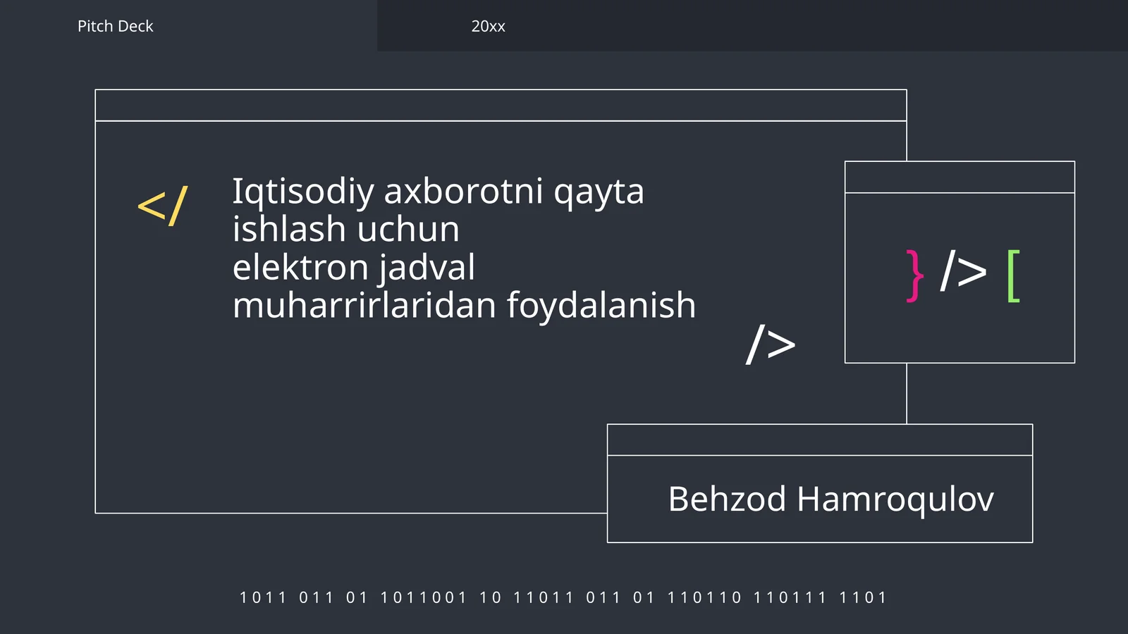 Iqtisodiy axborotni qayta ishlash uchunelektron jadval muharrirlaridan foydalanish