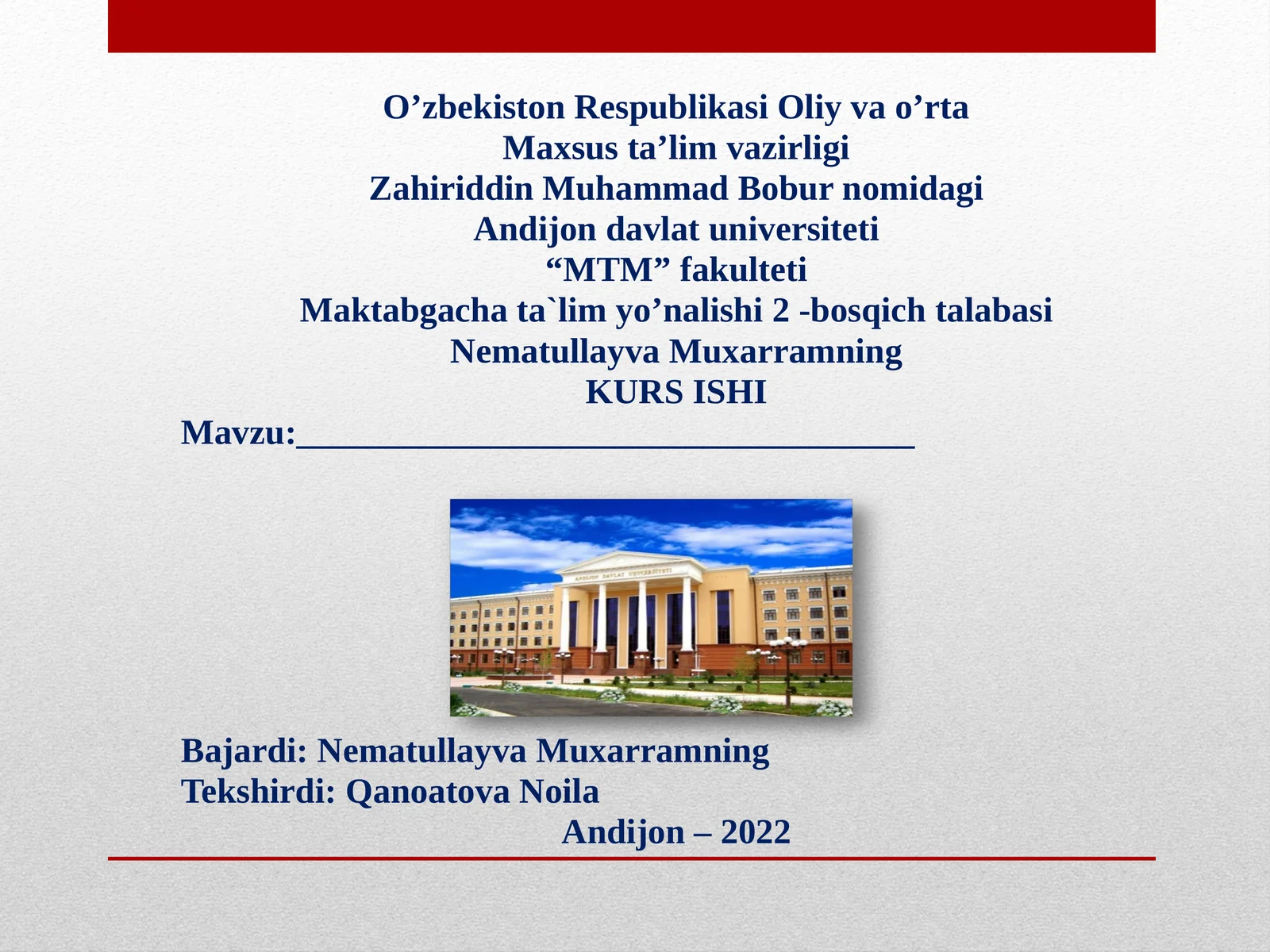 OVOZNI ISHLATISH, O'QITUVCHI OVOZINING XUSUSIYATLARI