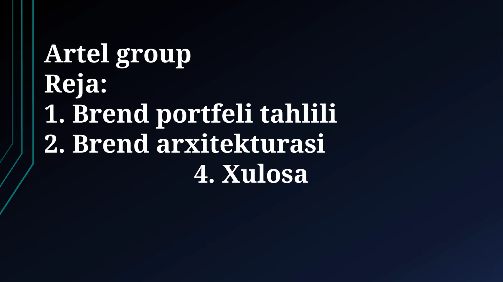Brend portfeli tahlili