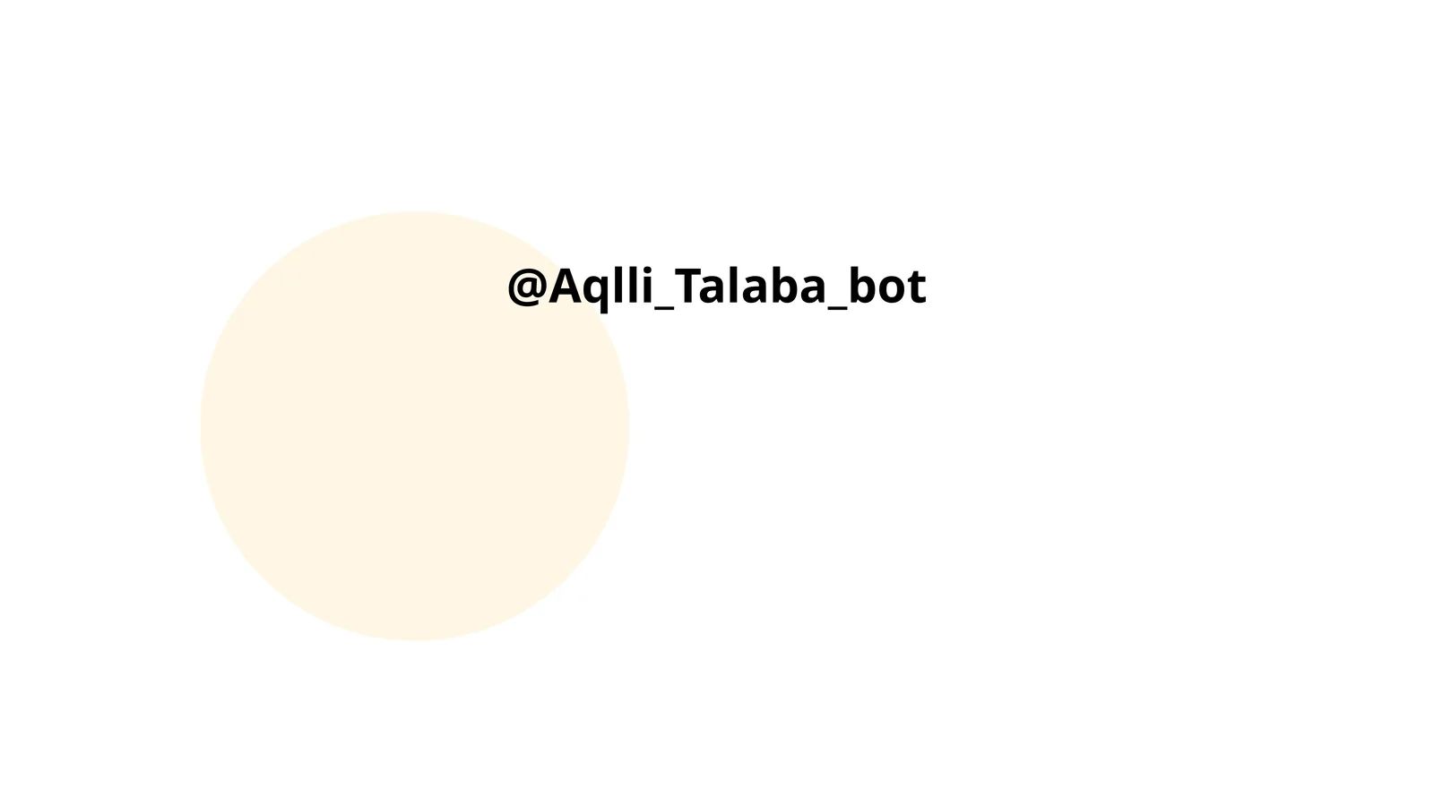 Talabalikka tayyorgarlik