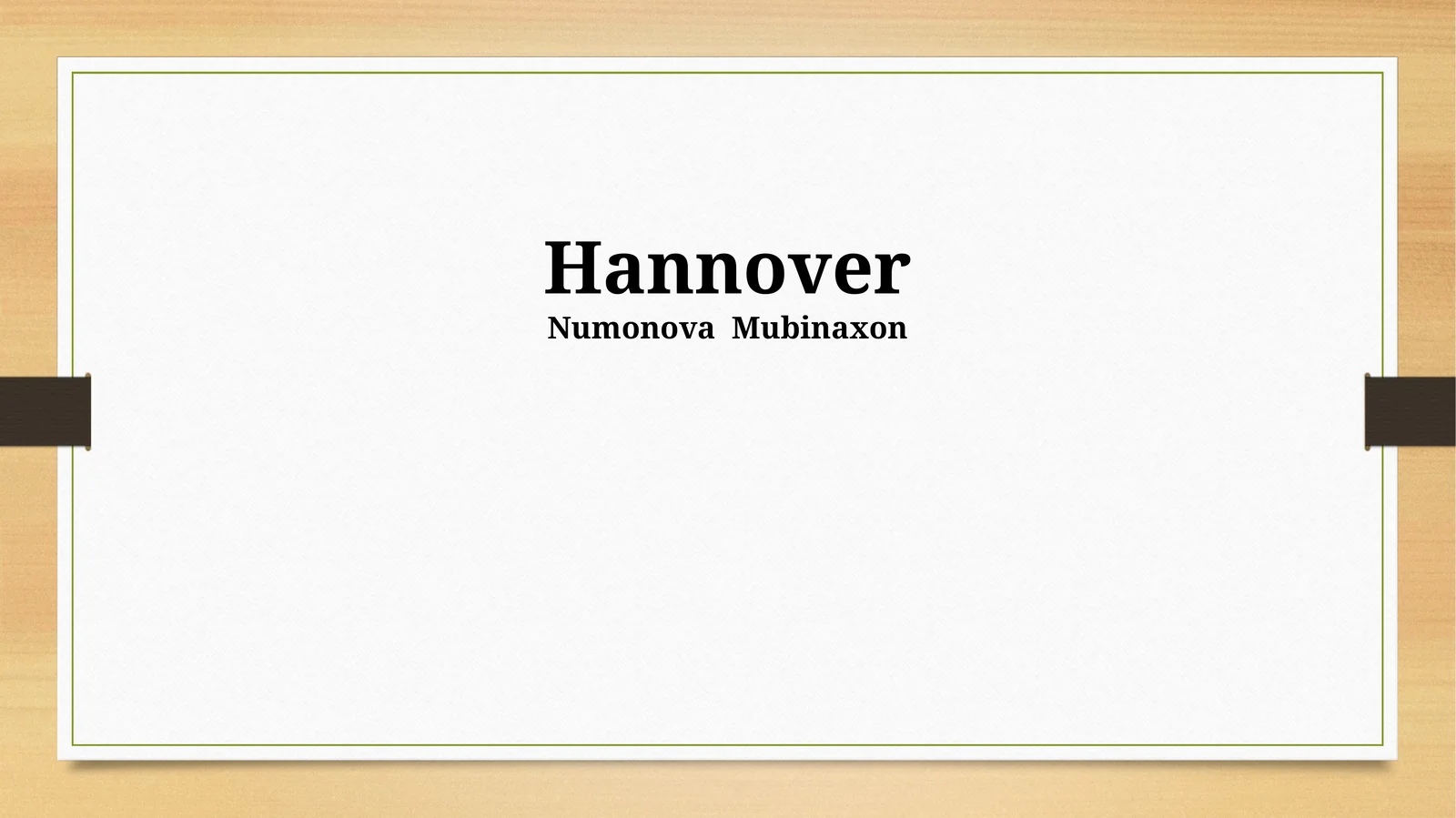Hannover