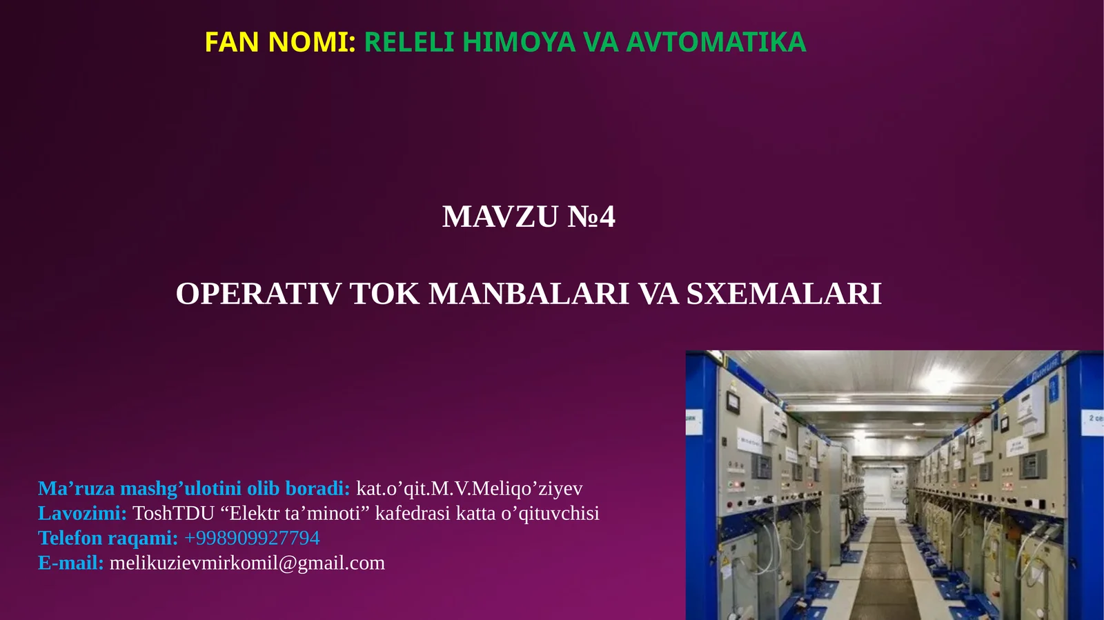OPERATIV TOK MANBALARI VASXEMALARI
