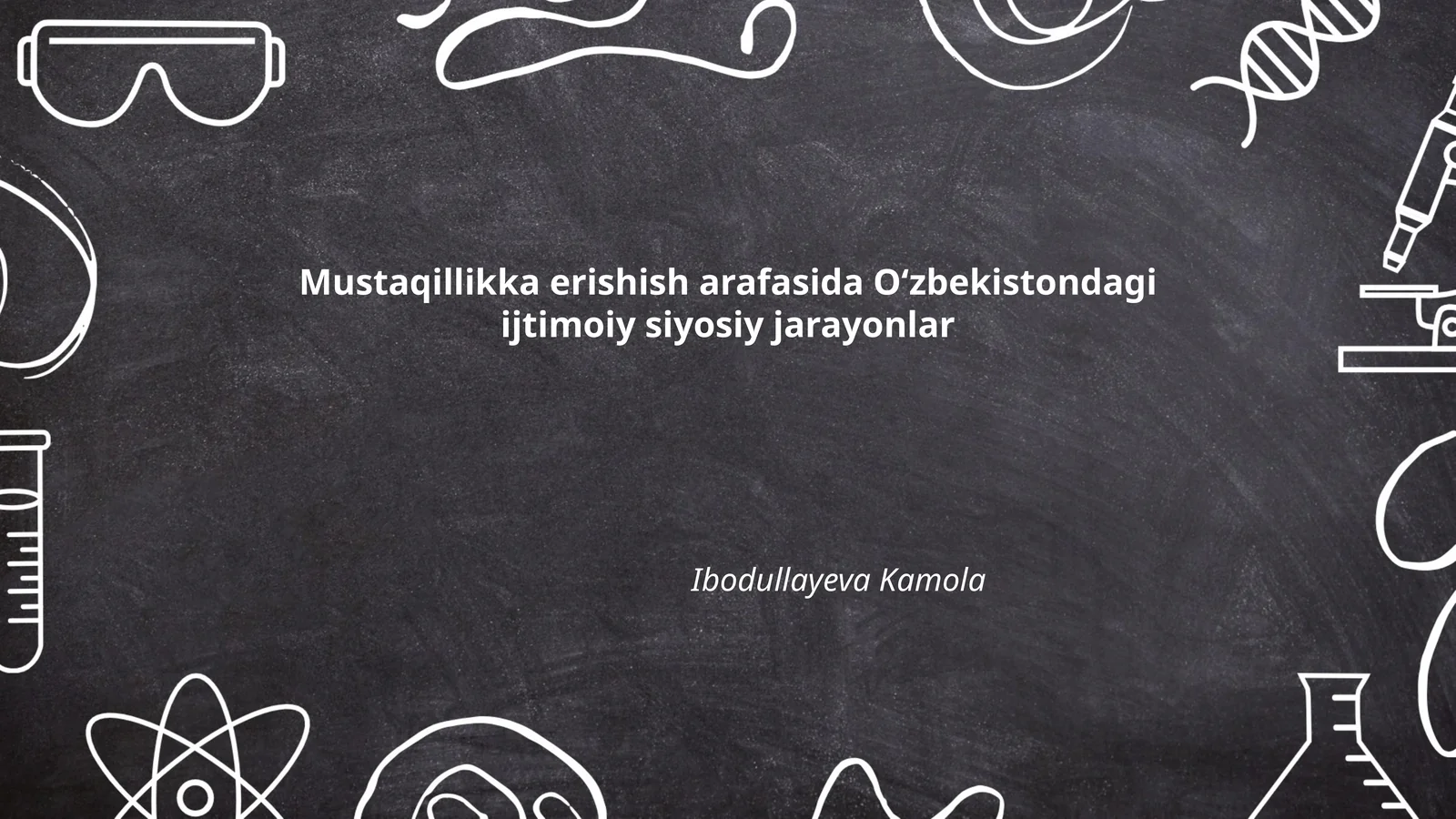 Mustaqillikka erishish arafasida Oʻzbekistondagi ijtimoiy siyosiy jarayonlar