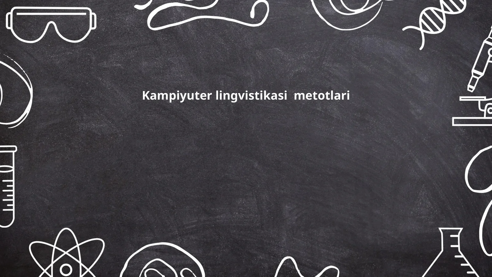 Kampiyuter lingvistikasi metotlari