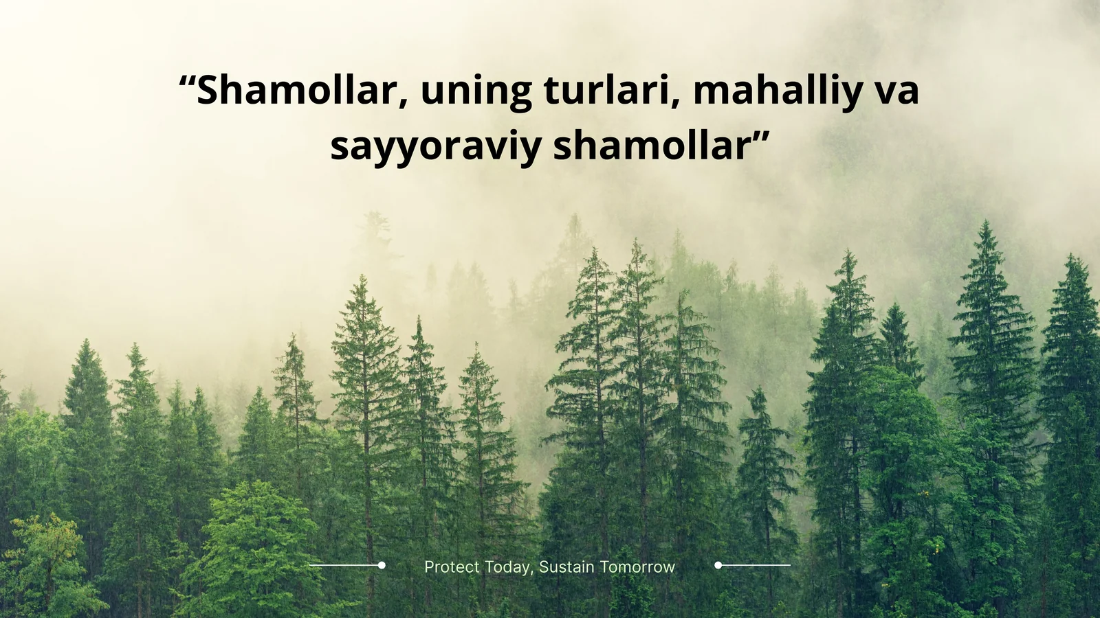 Shamollar, uning turlari, mahalliy va sayyoraviy shamollar