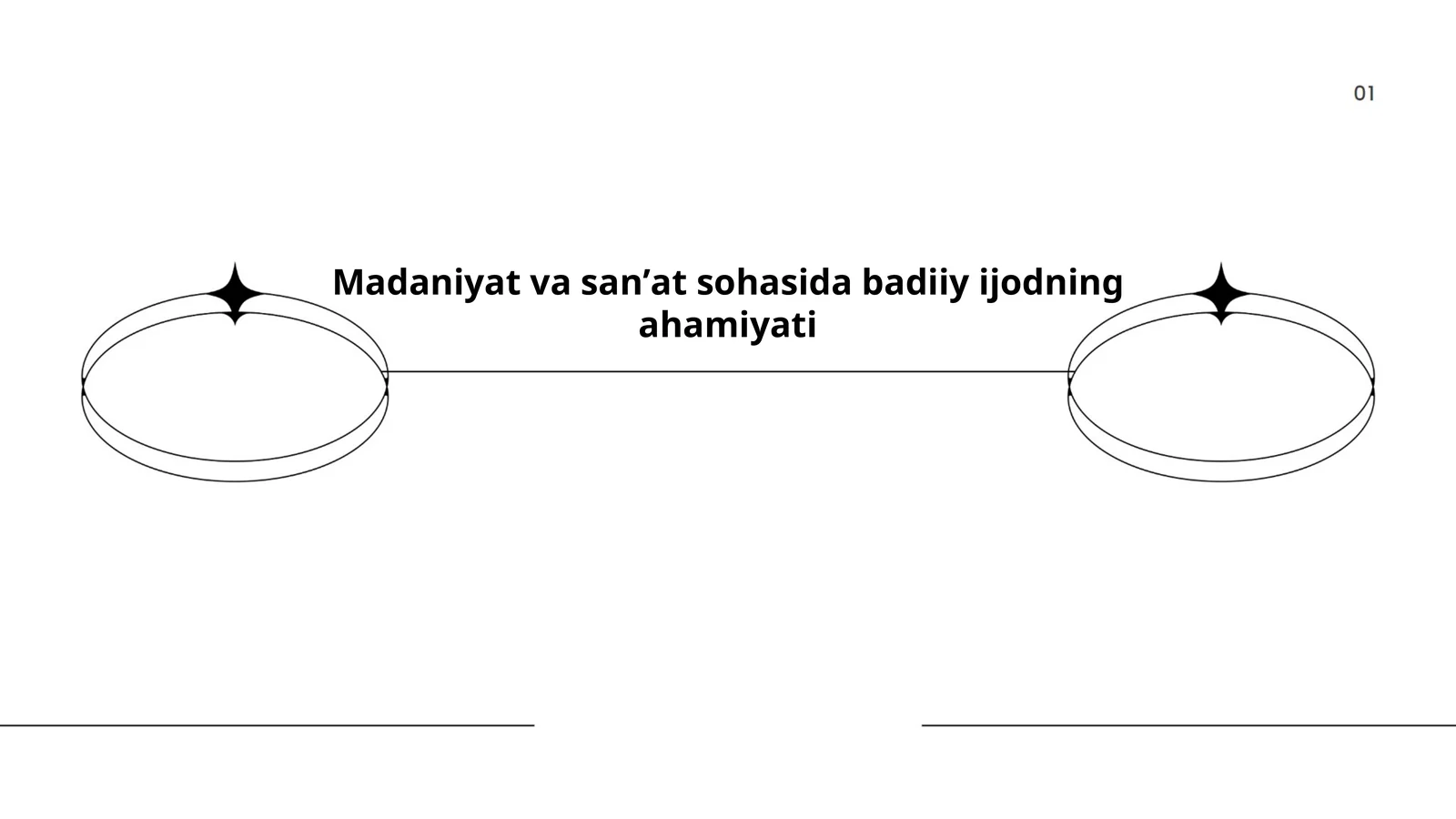 Madaniyat va sanʼat sohasida badiiy ijodning ahamiyati