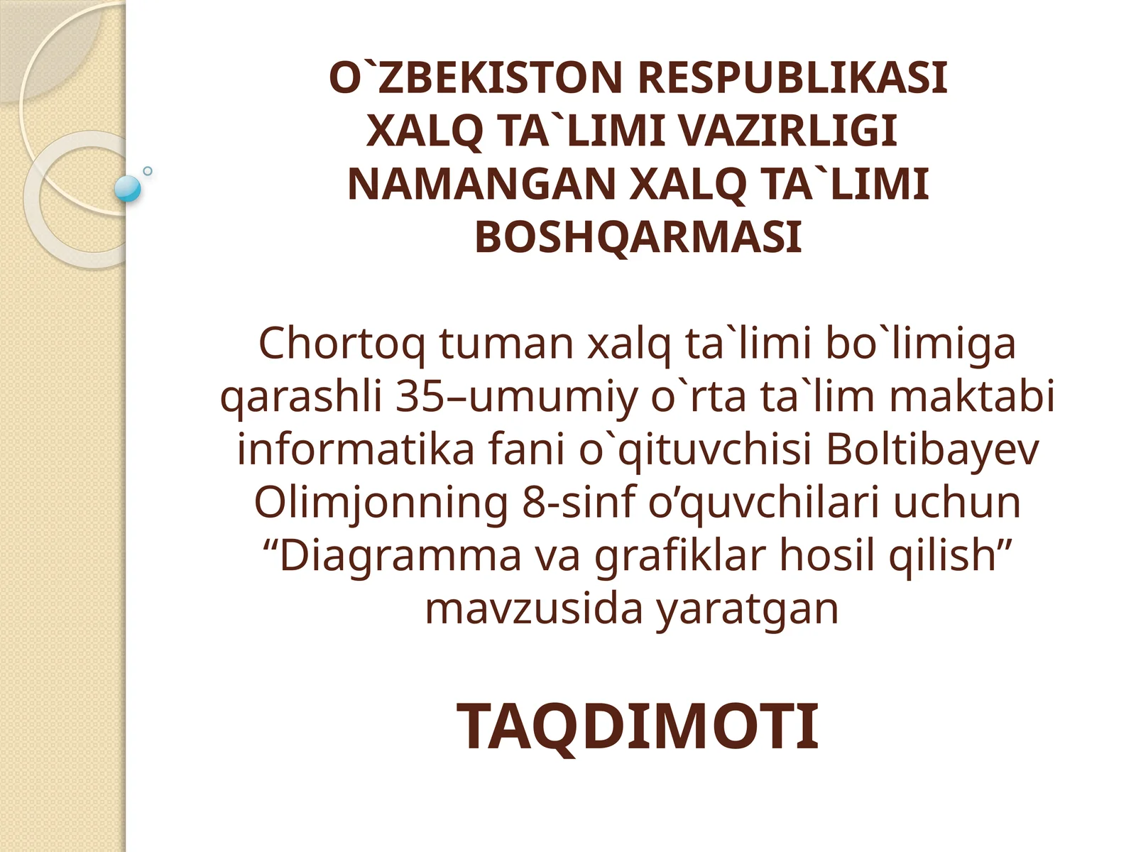 Diagrammavagrafiklarhosilqilish